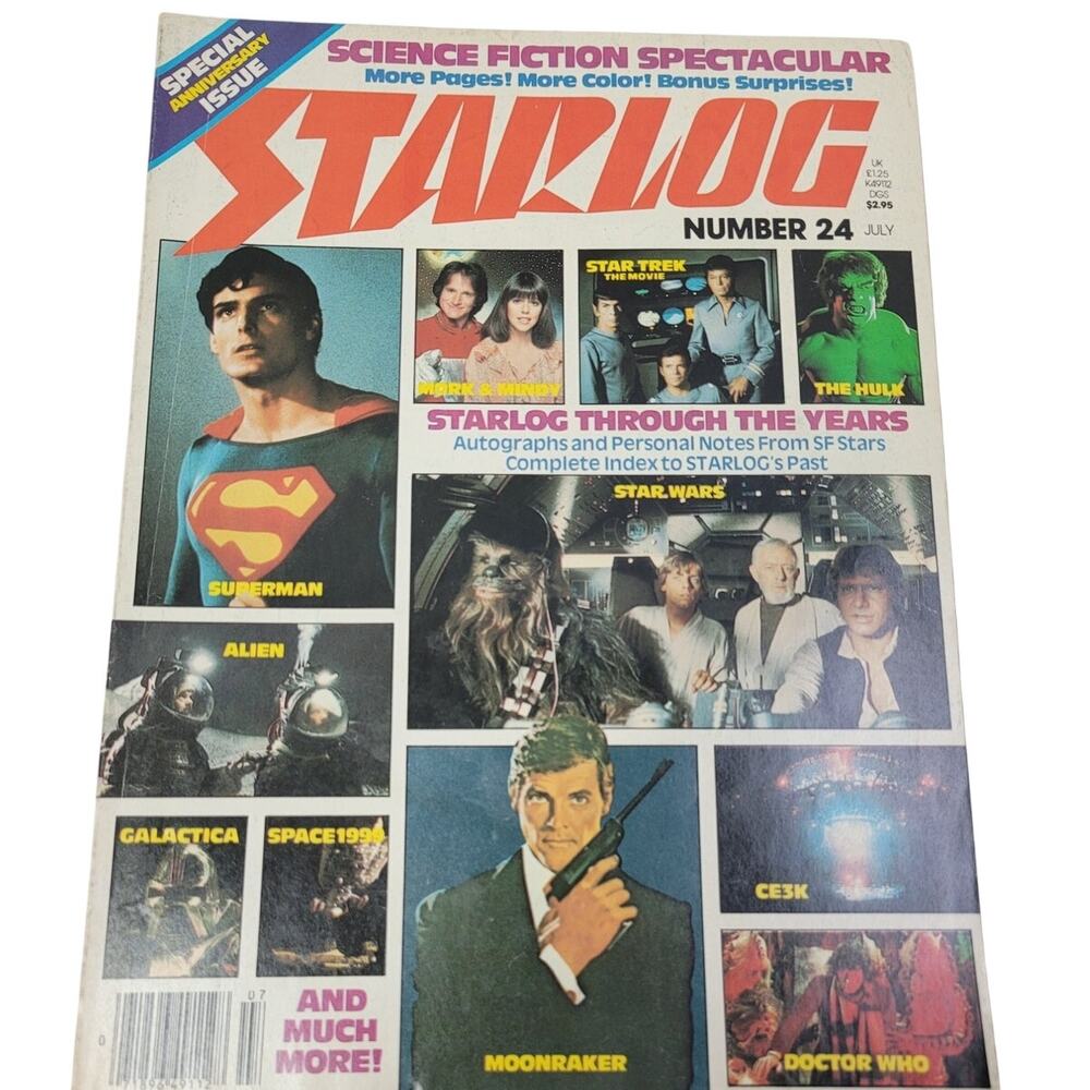 Vintage July 1979 Starlog The Magazine of the Future Number 24 Special Edition